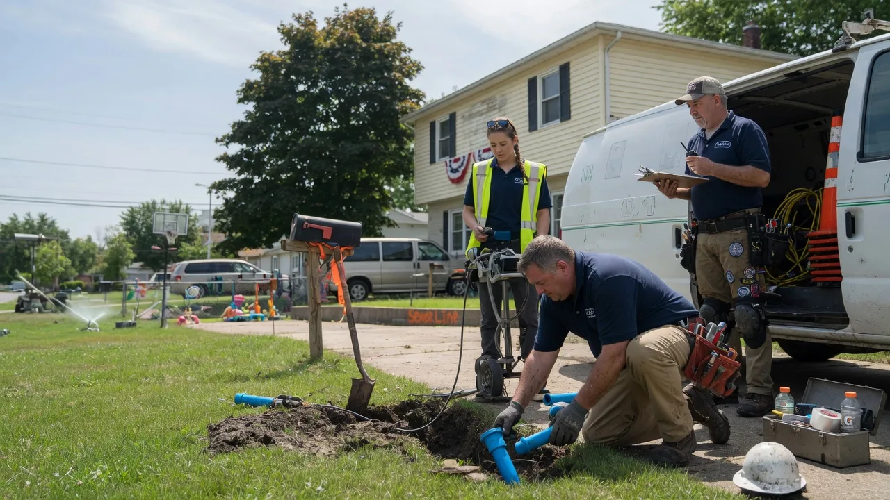 Slab Leak Repair in New Weston, OH near me